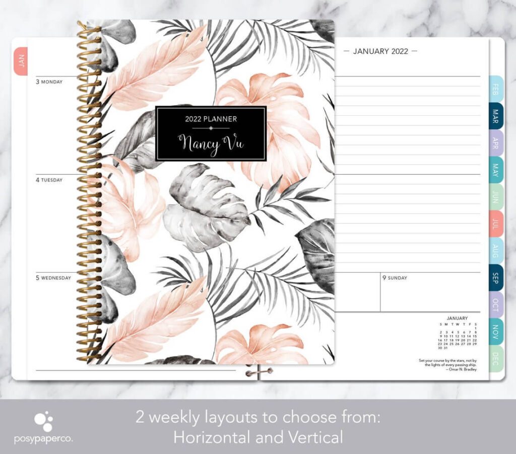 18 Girly Etsy Planners to buy for the New Year - 13