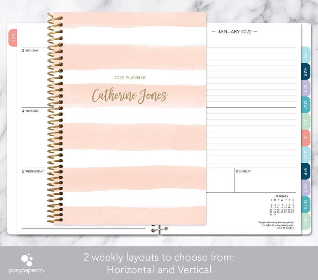 18 Girly Etsy Planners to buy for the New Year - 9