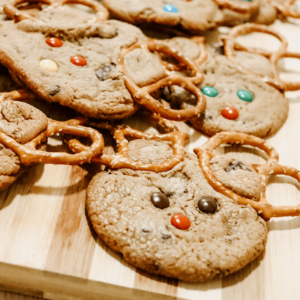 3 Ingredient Easy Reindeer Cookies