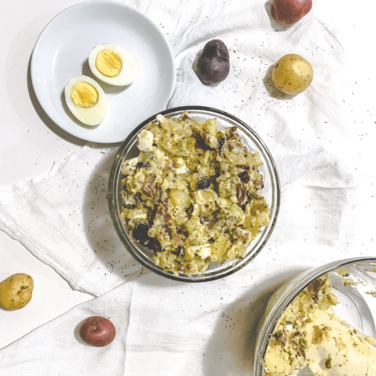 Warm Bacon Potato Salad