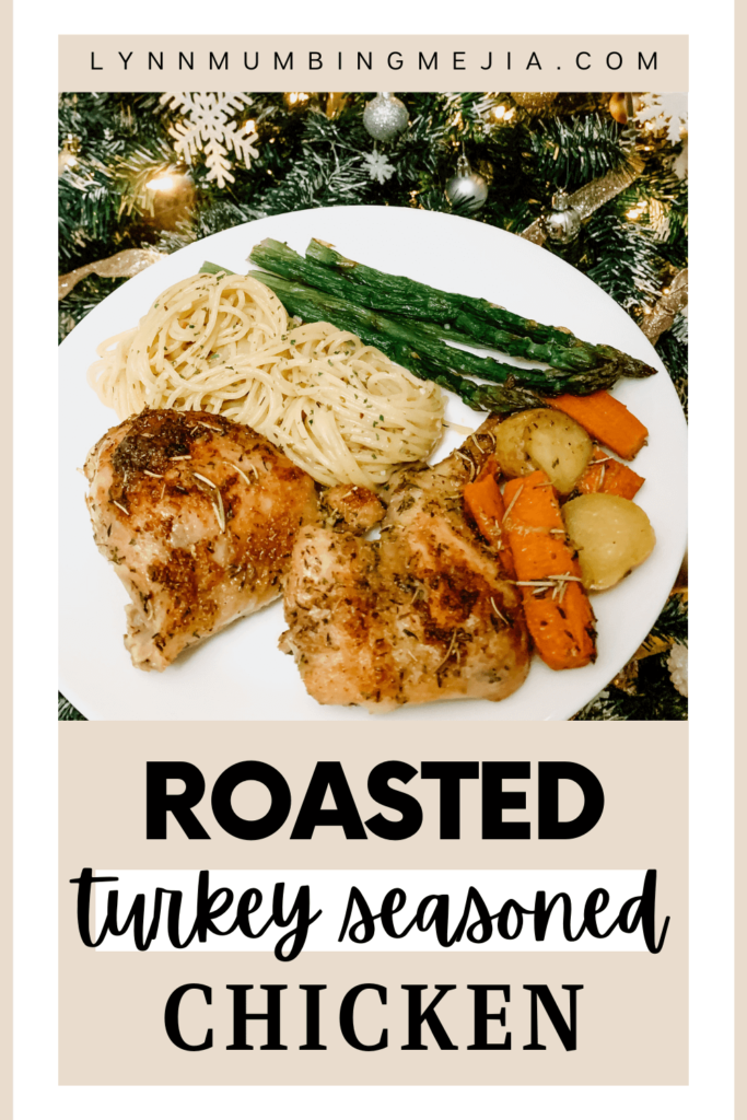 Roasted Turkey Style Seasoned Chicken - Pin 2