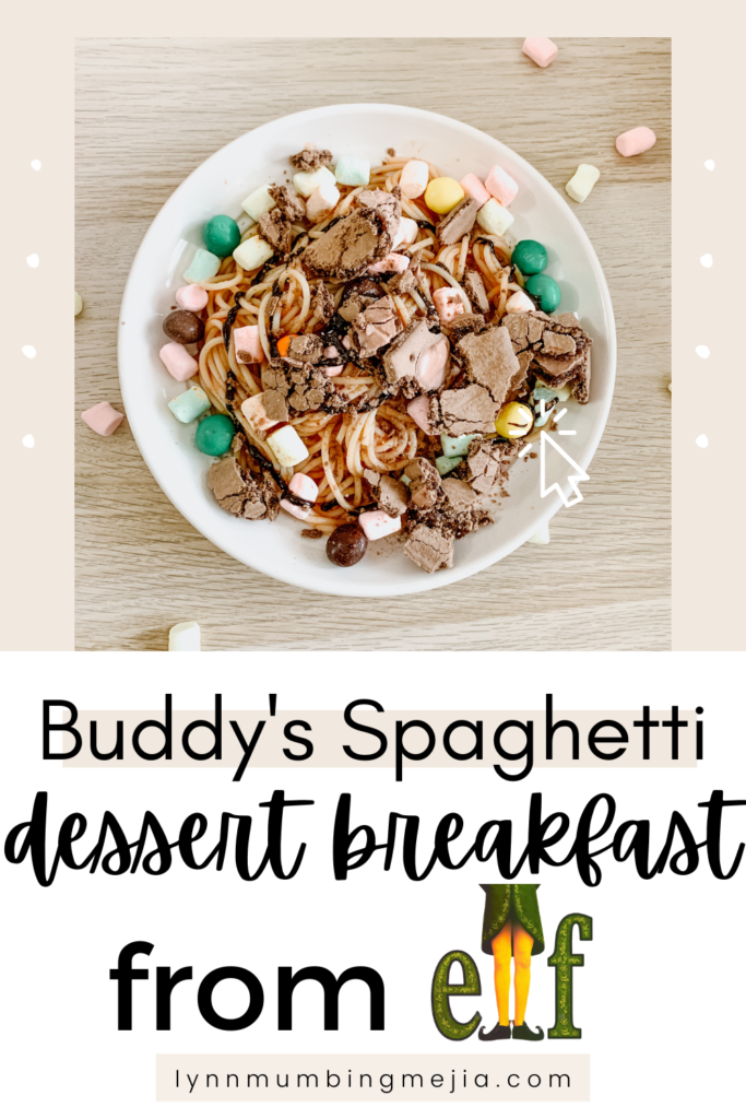 Buddy's Spaghetti Dessert Breakfast from Elf - Pin 1
