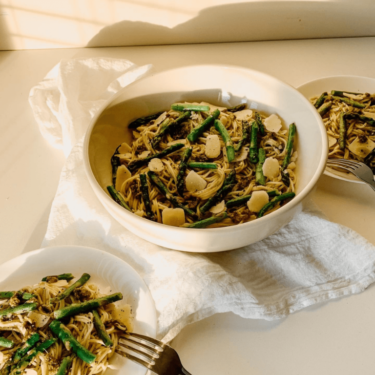 Pesto Asparagus Pasta