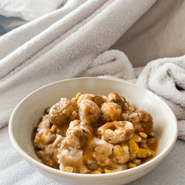 Copycat KFC Popcorn Chicken Bowls