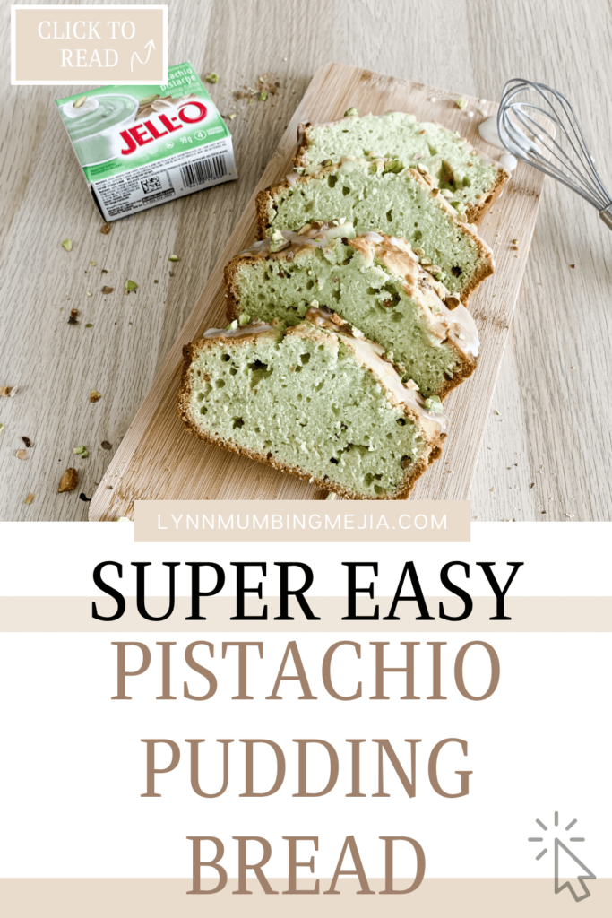 Pistachio Pudding Bread - Pinterest Pin 2