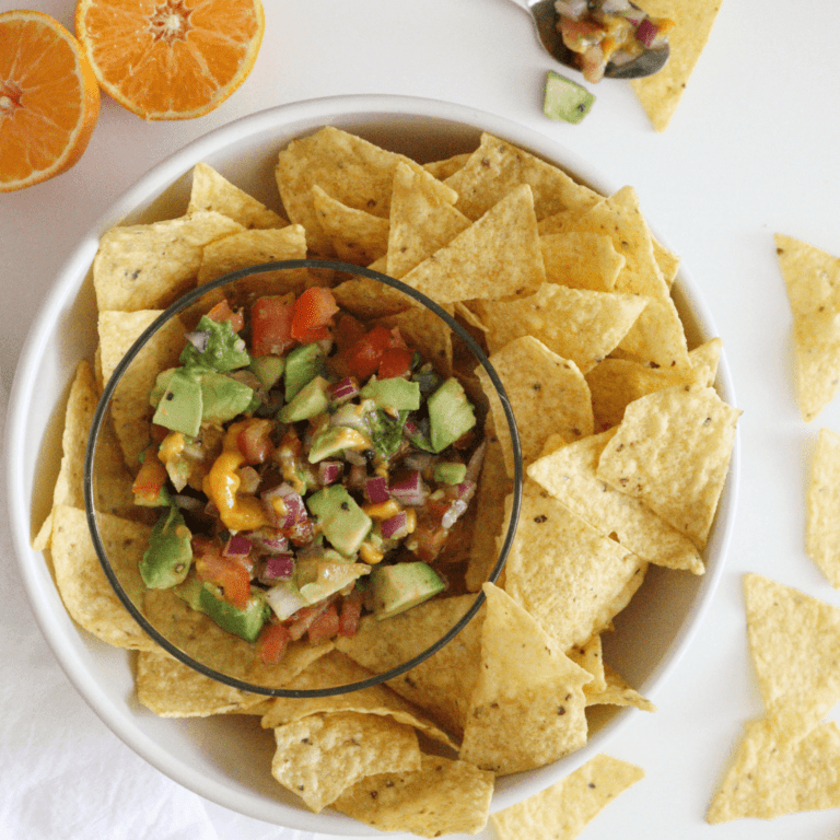 Sweet Chunky Mango Guacamole