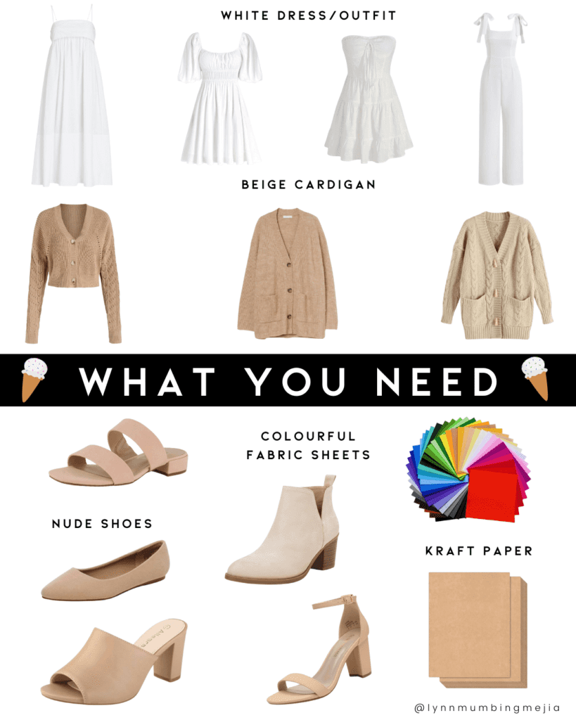 Models Are Dressing Like Ice Cream Cones: Beige and White Outfit Ideas
