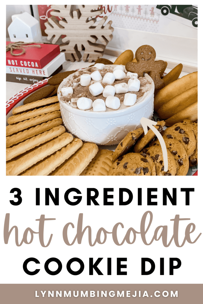 Easy 3 Ingredient Hot Chocolate Dip - Lynn Mumbing Mejia - Pin 2