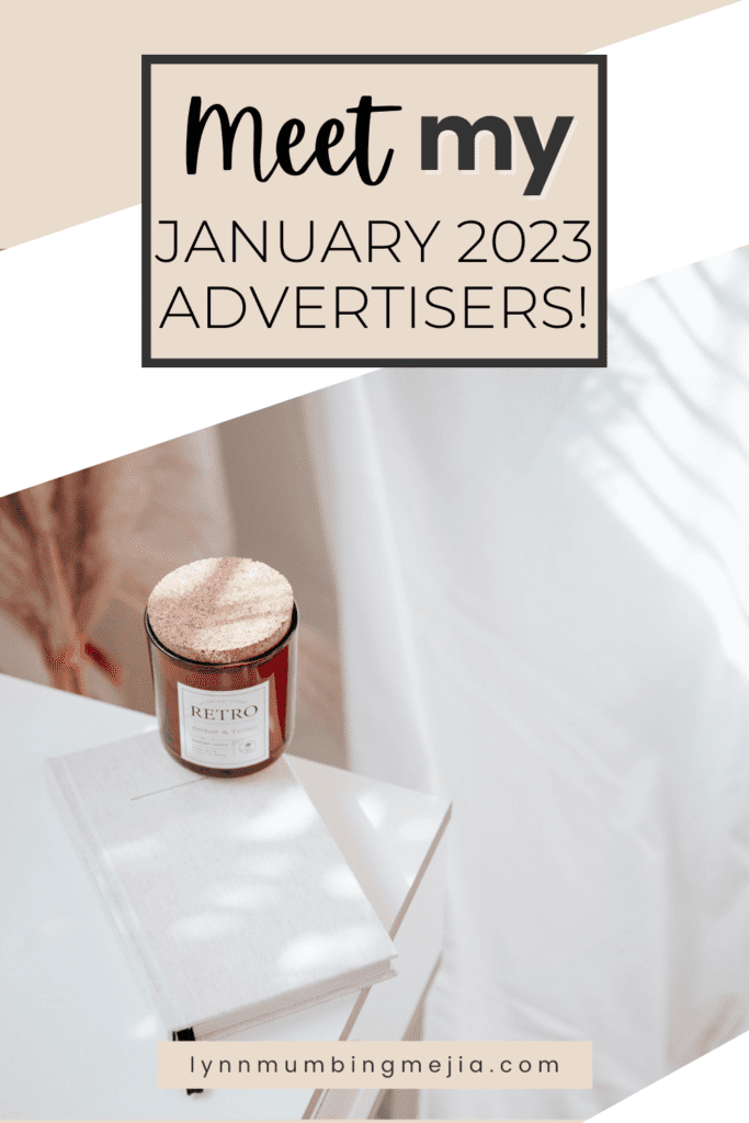 Meet My January Advertisers 2023 | AD - Lynn Mumbing Mejia - Pin 2