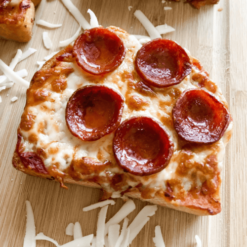 4 Ingredient Air Fryer Pizza Toasts Lynn Mumbing Mejia