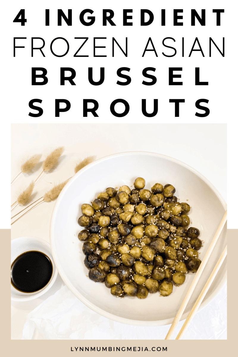 Asian Sesame Air Fryer Frozen Brussels Sprouts Lynn Mumbing Mejia
