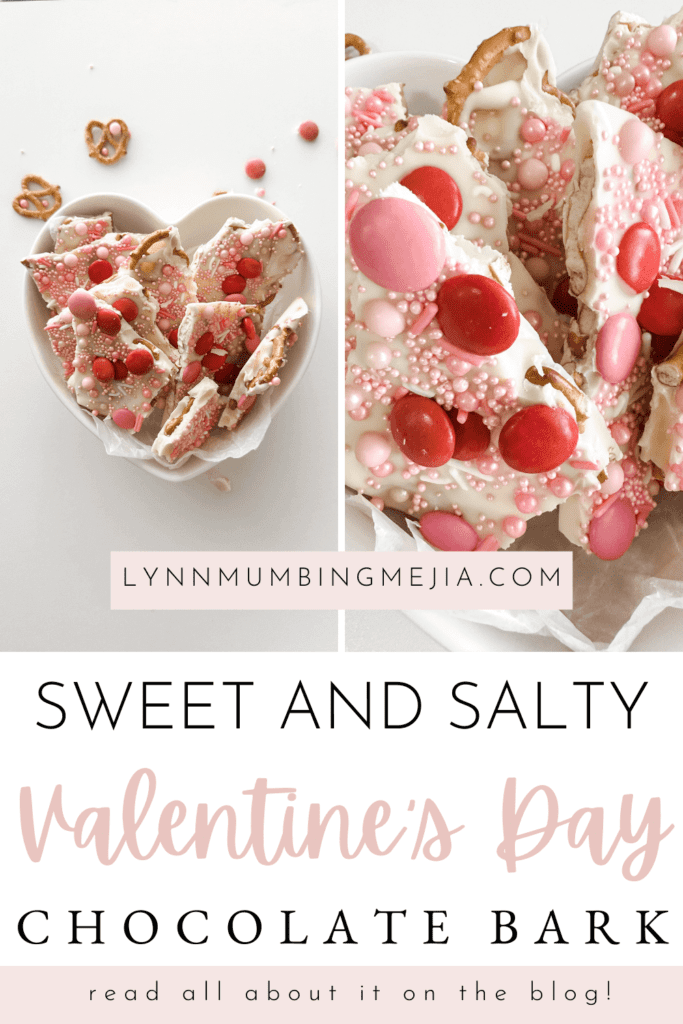 Sweet And Salty Valentines Day Chocolate Bark Lynn Mumbing Mejia 