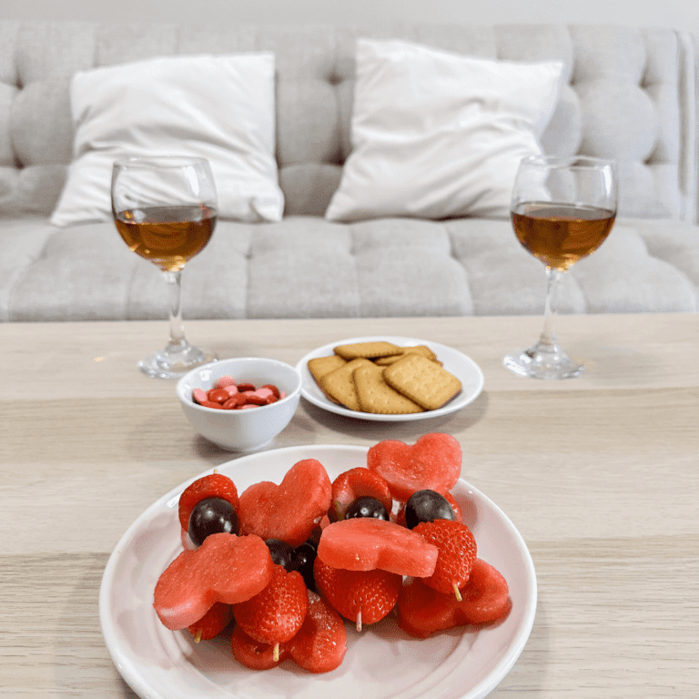 Valentine’s Day Fruit Skewers