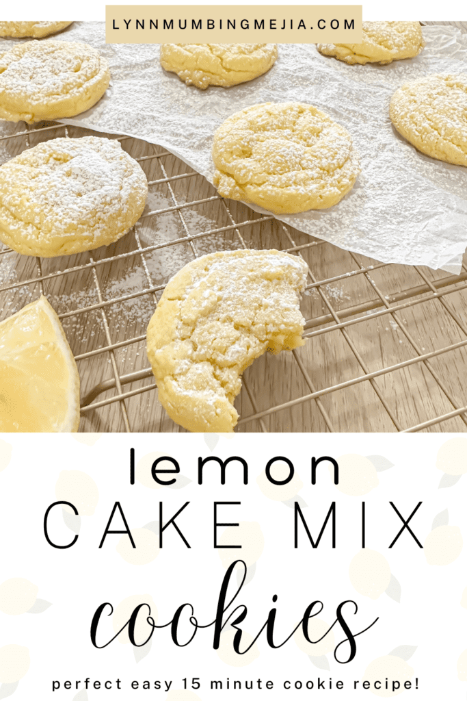 Lemon Cake Mix Cookies - Lynn Mumbing Mejia - Pin 2