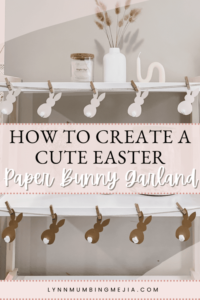 Cute Paper Easter Bunny Garland - Lynn Mumbing Mejia - Pin 2