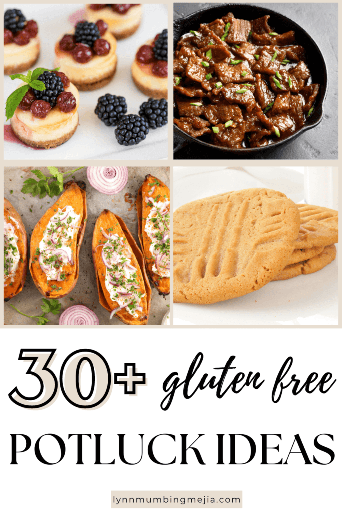 30+ Easy Gluten Free Potluck Ideas - Lynn Mumbing Mejia - Pin 2