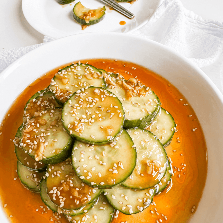 Spicy Asian Cucumber Salad