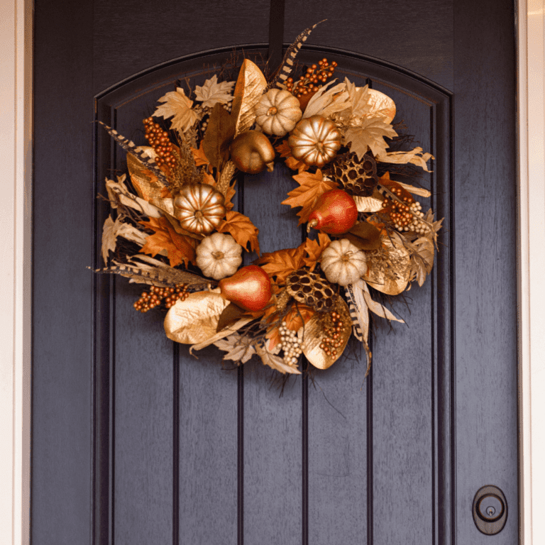 25+ Super Cute Boho Fall Wreath Ideas