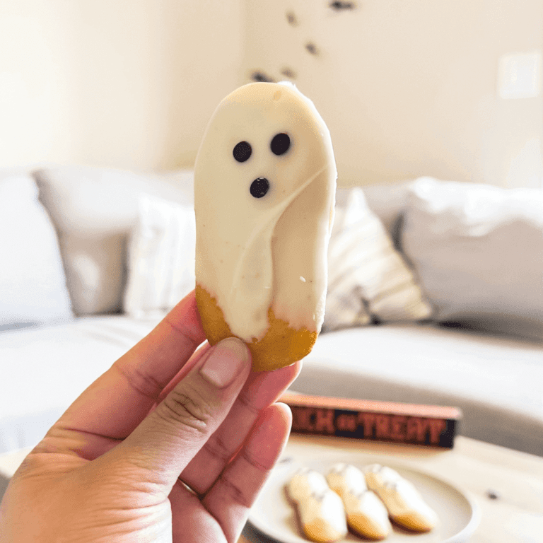 Easy Cute Ghost Cookies