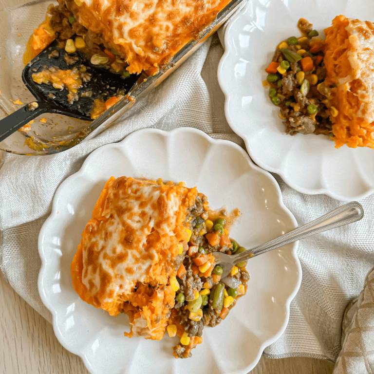 Easy Sweet Potato Cottage Pie