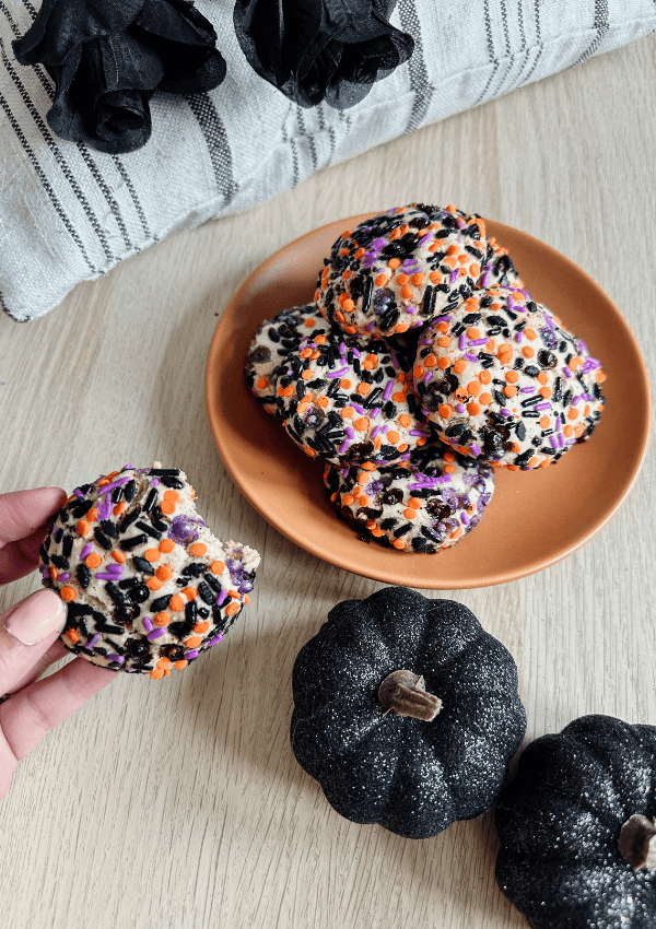 Spooktacularly Easy Halloween Cake Mix Cookies