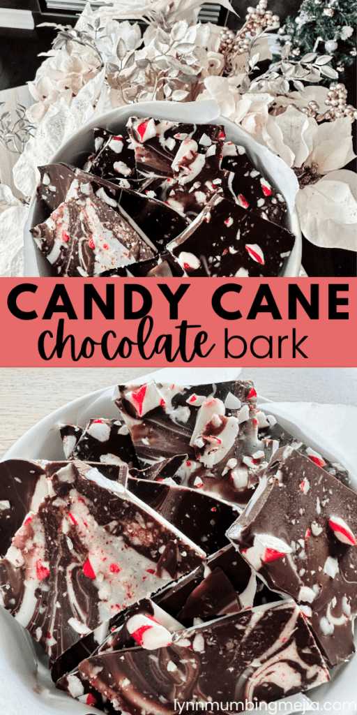 Candy Cane Chocolate Bark - Lynn Mumbing Mejia - Pin 1