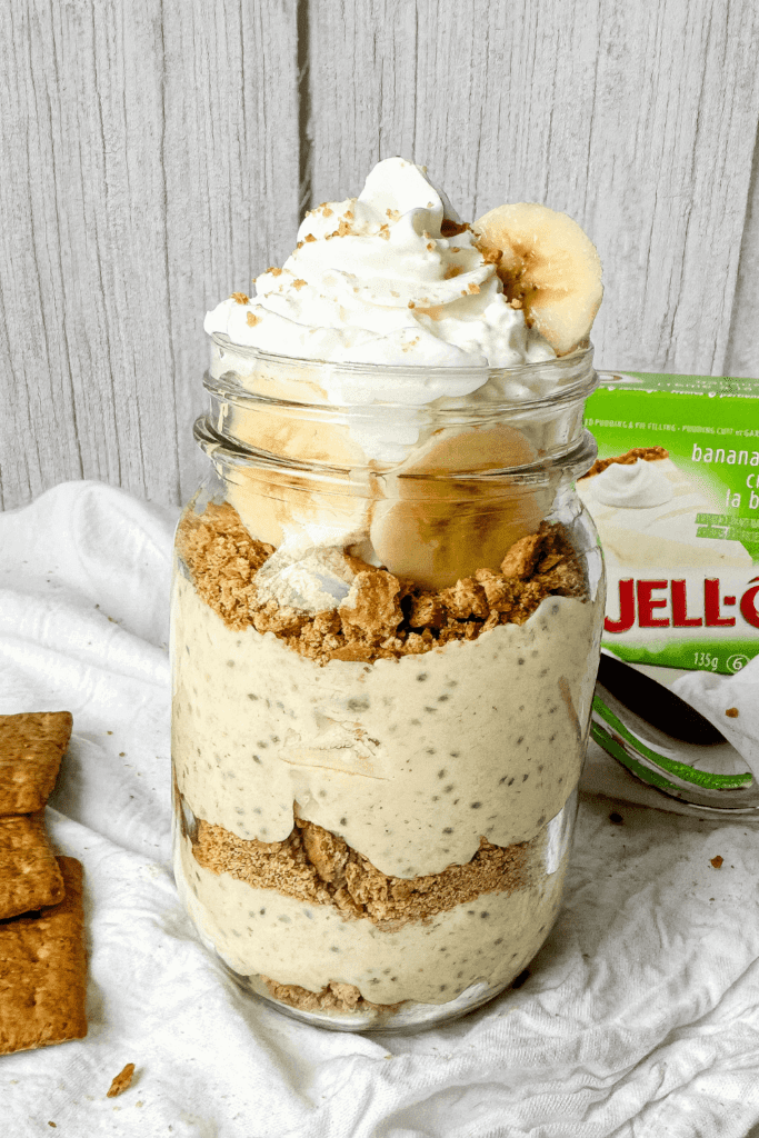 Banana Pudding Overnight Oats - Lynn Mumbing Mejia - Pin 2
