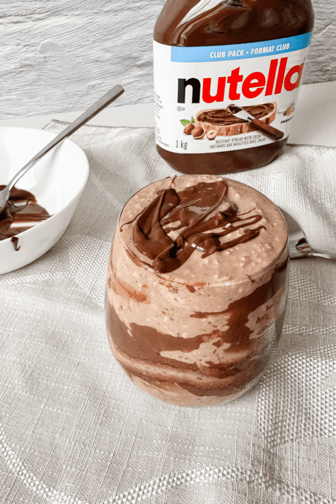 Nutella Overnight Oats - Lynn Mumbing Mejia - Pin 2