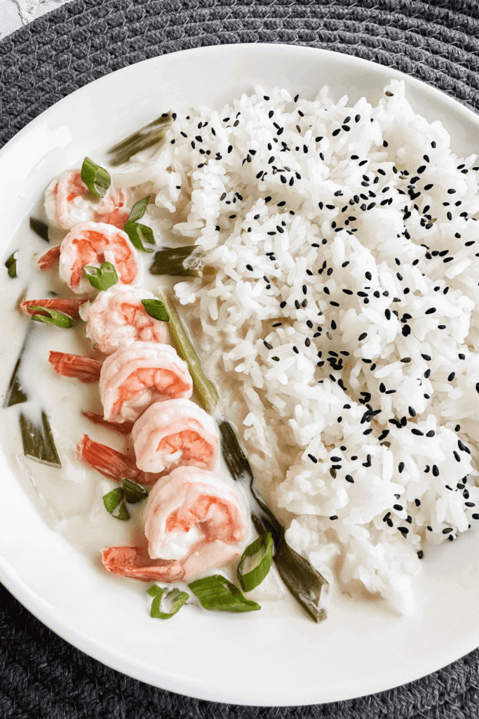 Creamy Coconut Lime Shrimp - Pin 2 - Lynn Mumbing Mejia