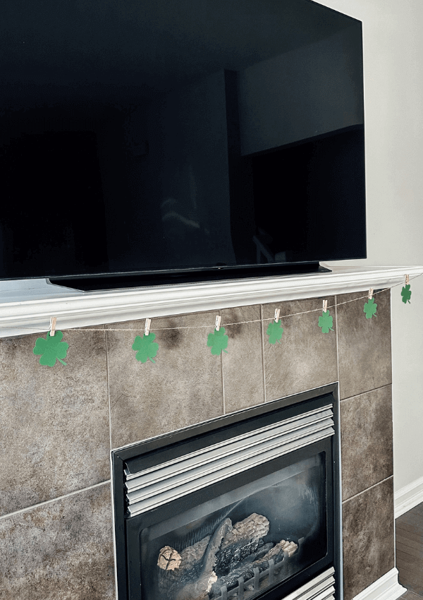 St. Patrick’s Day Paper Clover Garland