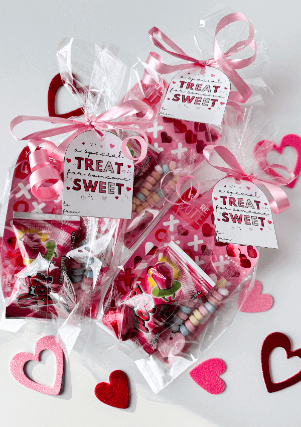 Easy Valentine’s Day Treat Bag Tags