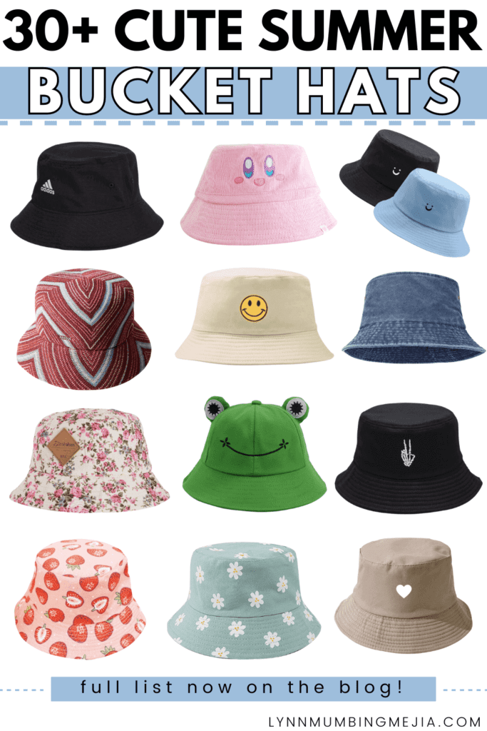30+ Cutest Summer Bucket Hats - Lynn Mumbing Mejia - Pin 2