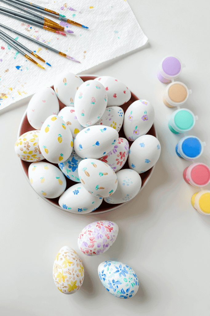 DIY Dainty Painted Easter Eggs - Lynn Mumbing Mejia - Pin 1