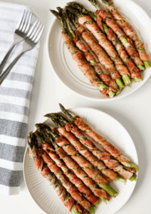 Maple Bacon Wrapped Asparagus