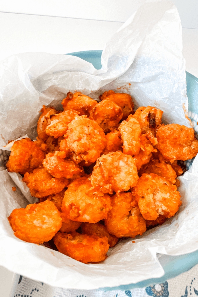 Air Fryer Buffalo Shrimp - Lynn Mumbing Mejia - Pin 1
