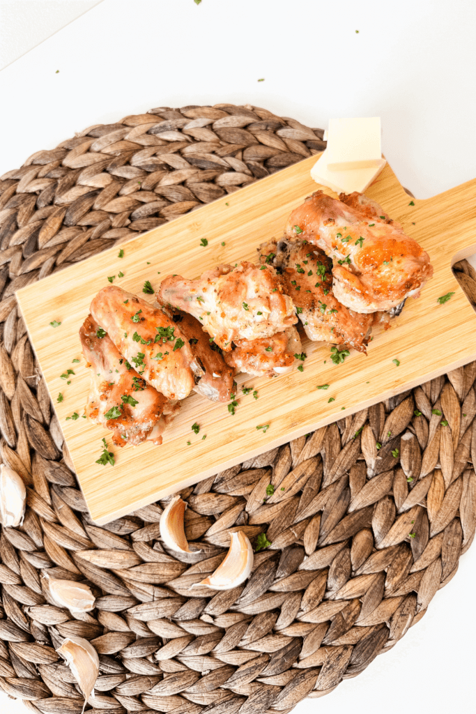 Baked Butter Garlic Chicken Wings - Lynn Mumbing Mejia - Pin 2