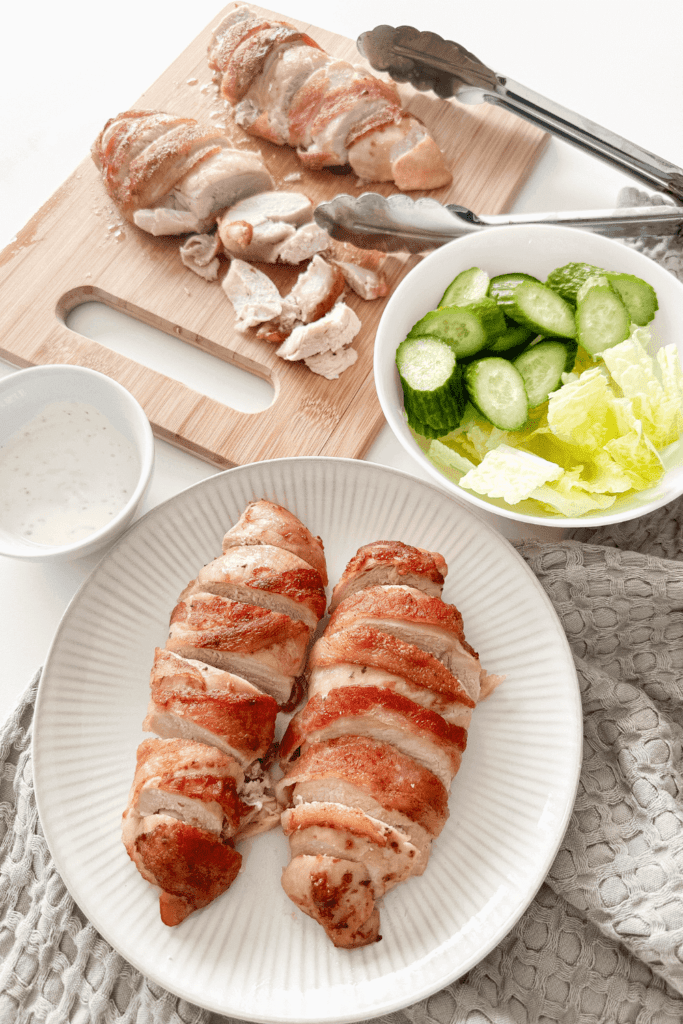 Baked Ranch Bacon Chicken - Lynn Mumbing Mejia -Pin 1