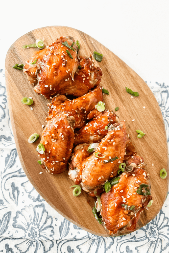 Baked Soy Garlic Chicken Wings - Pin 1 - Lynn Mumibng Mejia