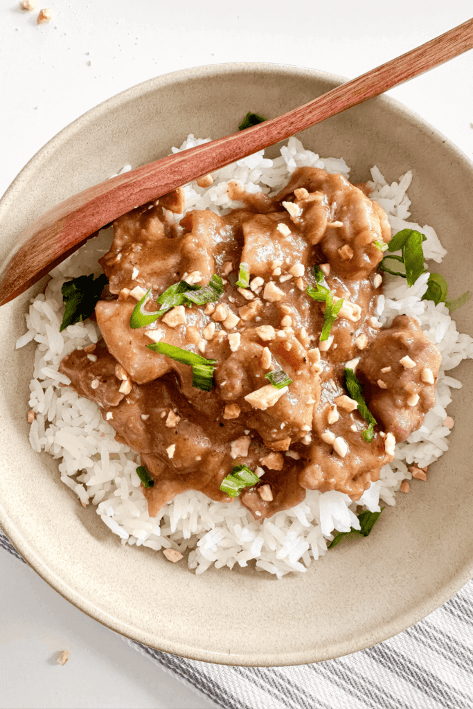 Easy Asian Peanut Butter Chicken - Lynn Mumbing Mejia - Pin 2