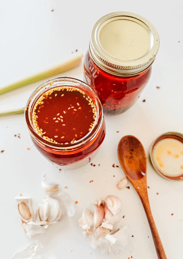 Garlic Lemongrass Chili Oil