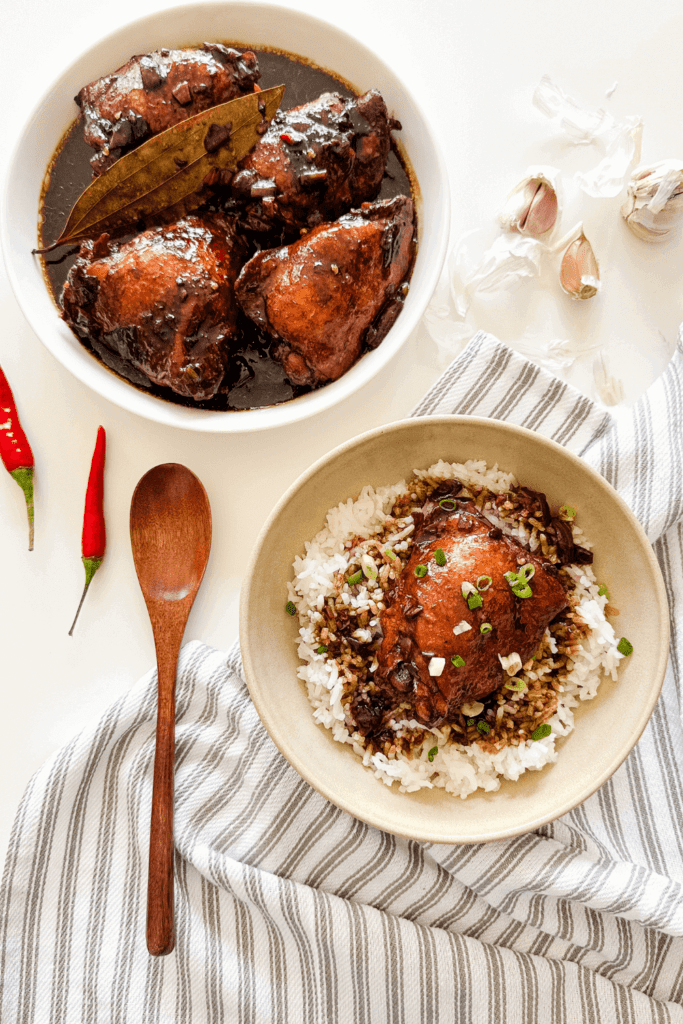 Spicy Adobo Chicken - Lynn Mumbing Mejia - Pin 1