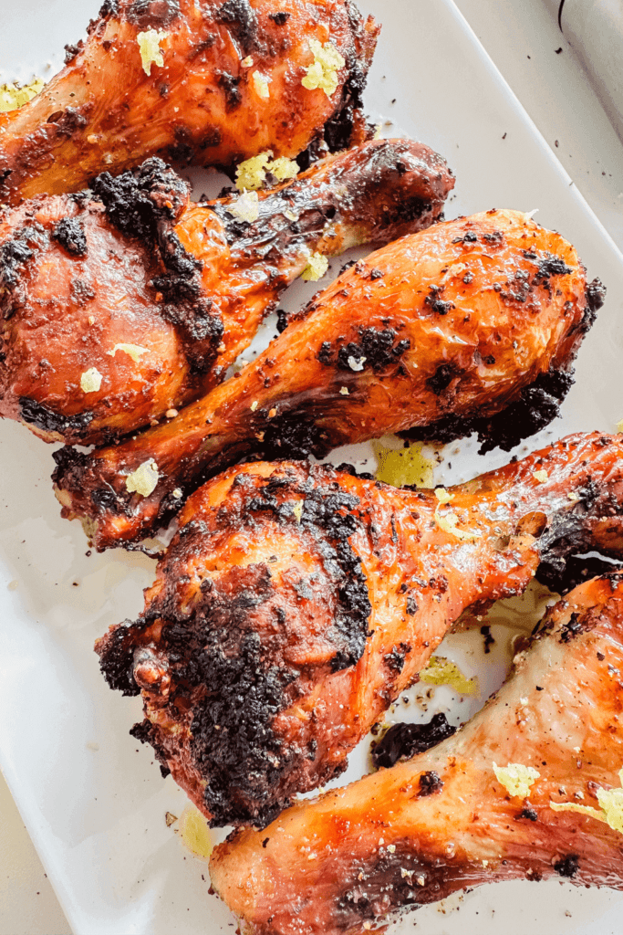 Air Fryer Lemon Pepper Chicken Drumsticks - Pin 2 - Lynn Mumbing Mejia