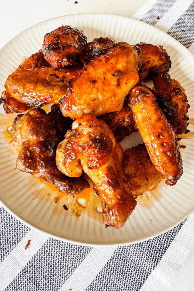 Hot Honey Chicken Wings - Pin 1 - Lynn Mumbing Mejia