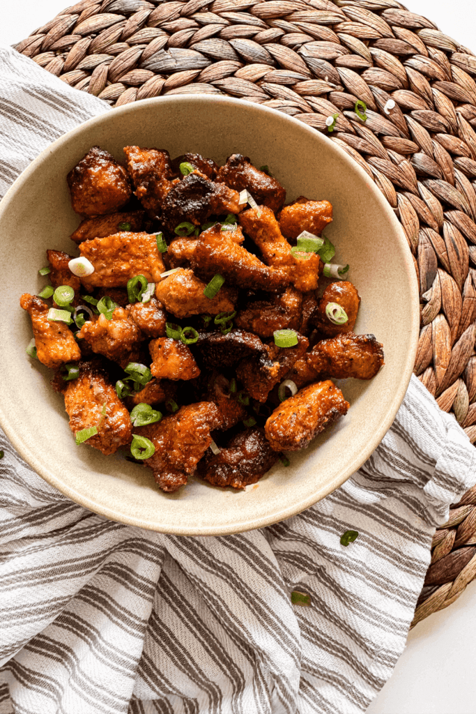 Smoky Air Fryer Pork Bites - Pin 2 - Lynn Mumbing Mejia
