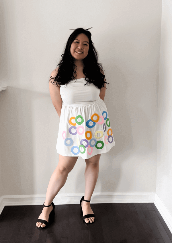 DIY Froot Loops Costume