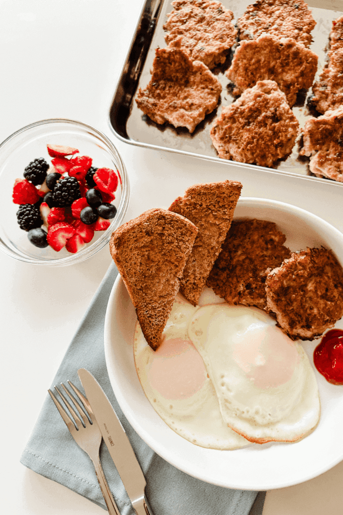 Maple Turkey Sausages - Featured Pin 2 - Lynn Mumbing Mejia