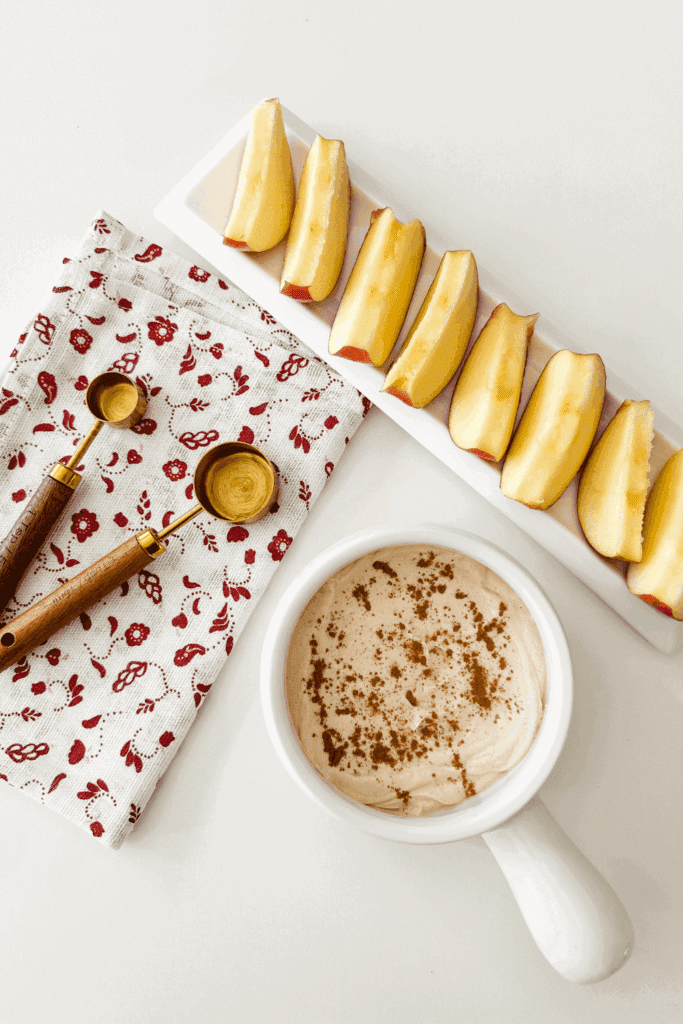 4 Ingredient Peanut Butter Yogurt Dip - Featured Blog Pin 1 - Lynn Mumbing Mejia