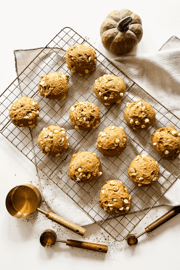 White Chocolate Pumpkin Spice Cookies - Featured Blog Pin 1 Image - Lynn Mumbing Mejia