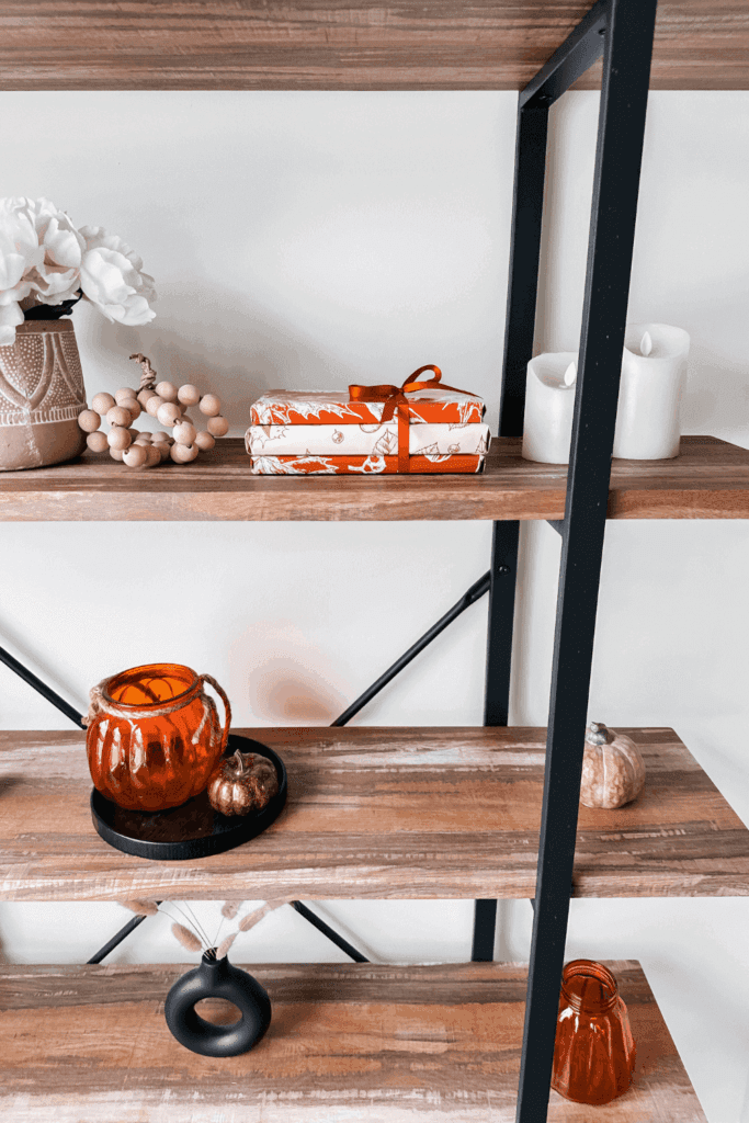 DIY Fall Wrapped Book Decor - Lynn Mumbing Mejia - Featured Blog Pin 1