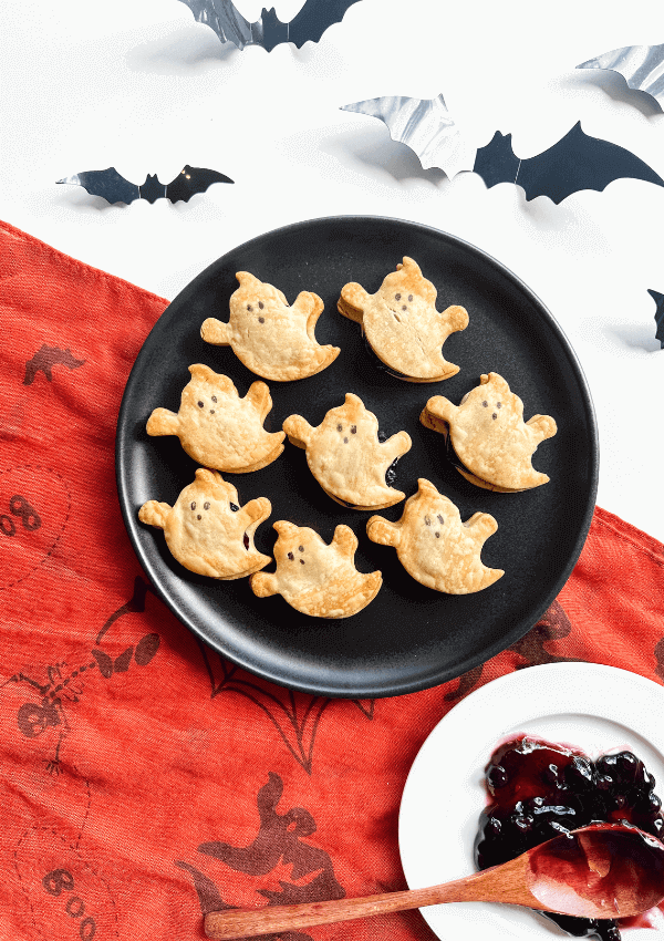 Easy Boo-Berry Ghost Hand Pies